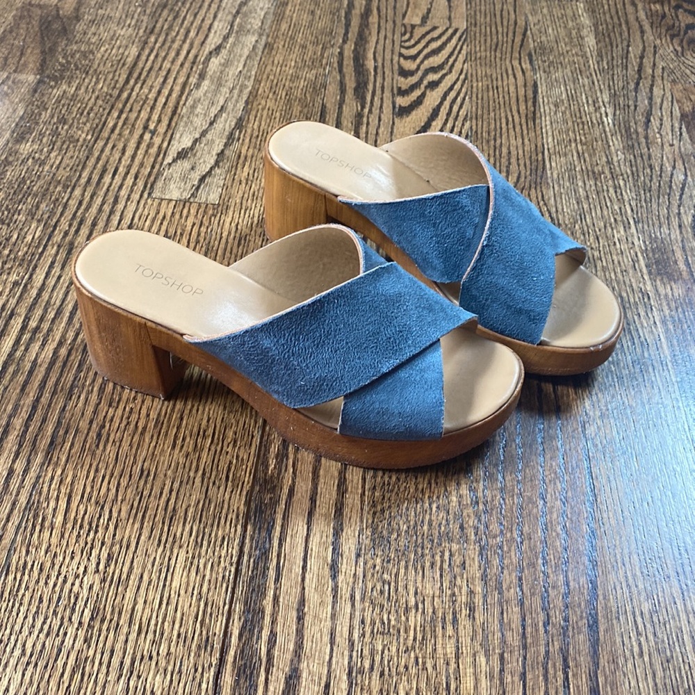 Top shop block heel sandals